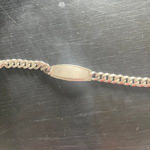 Vintage ID bracelet